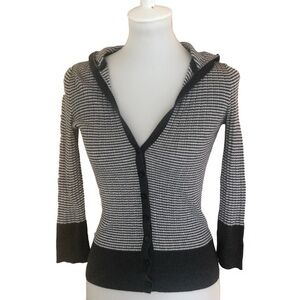 Old Navy button-down sweater with hood